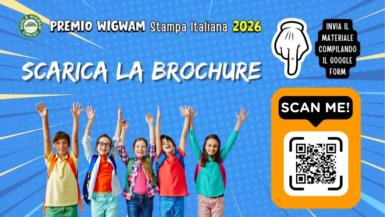 Premio Wigwam Stampa Italiana 2026: scarica la brochure dal sito del Premio